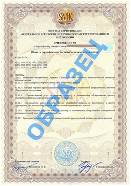 Приложение 1 Кулебаки Сертификат ГОСТ РВ 0015-002
